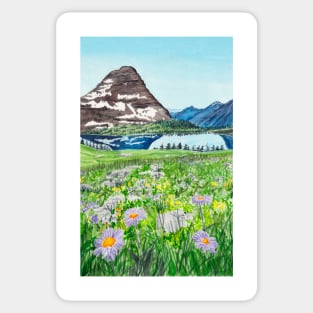 Glacier National Park, Montana Sticker